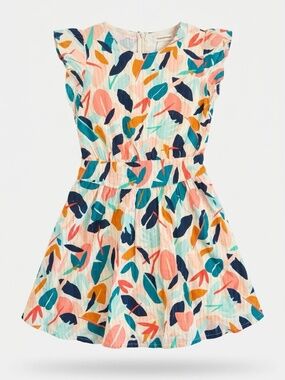 Catimini Floral Print Girls Dress - size 8 🌟